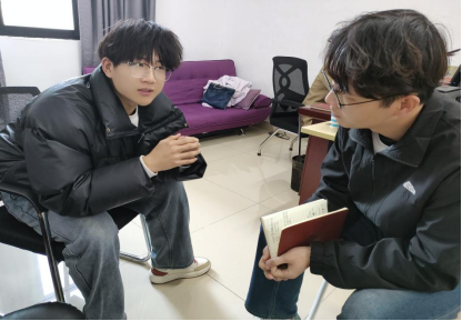 必赢76net线路官网与安徽科技学院开展计算机专业学生交流活动