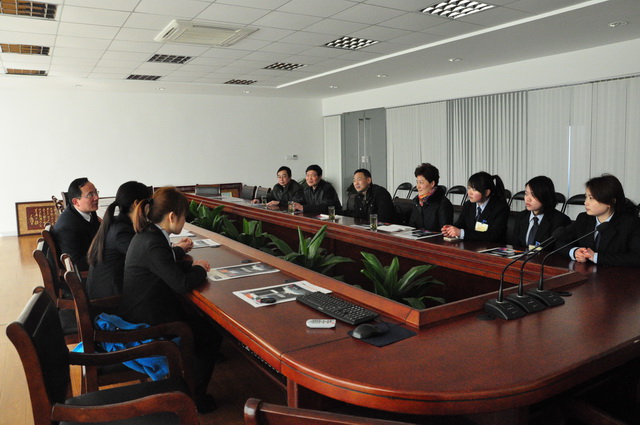 信息工程系践行党的群众路线深入企业开展学生就业情况调研    